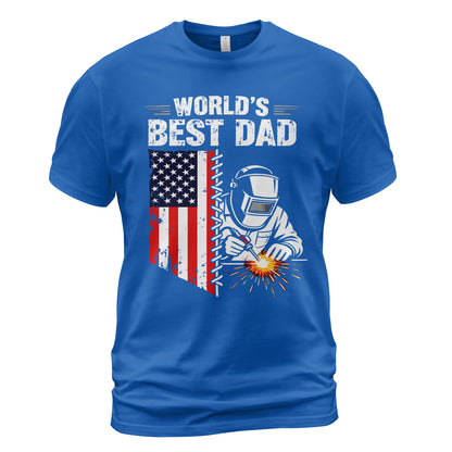 World's Best Welder Dad T-Shirt