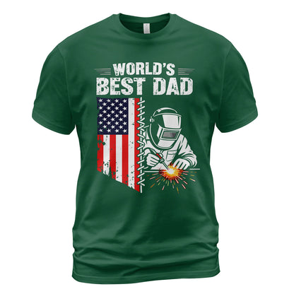 World's Best Welder Dad T-Shirt