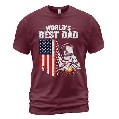 World's Best Welder Dad T-Shirt