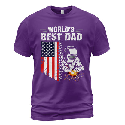 World's Best Welder Dad T-Shirt