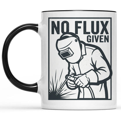 No Flux Given Welder Mug