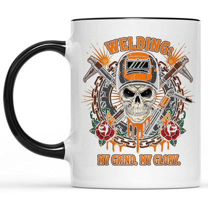 Welding Skull: My Grind. My Glory. Mug