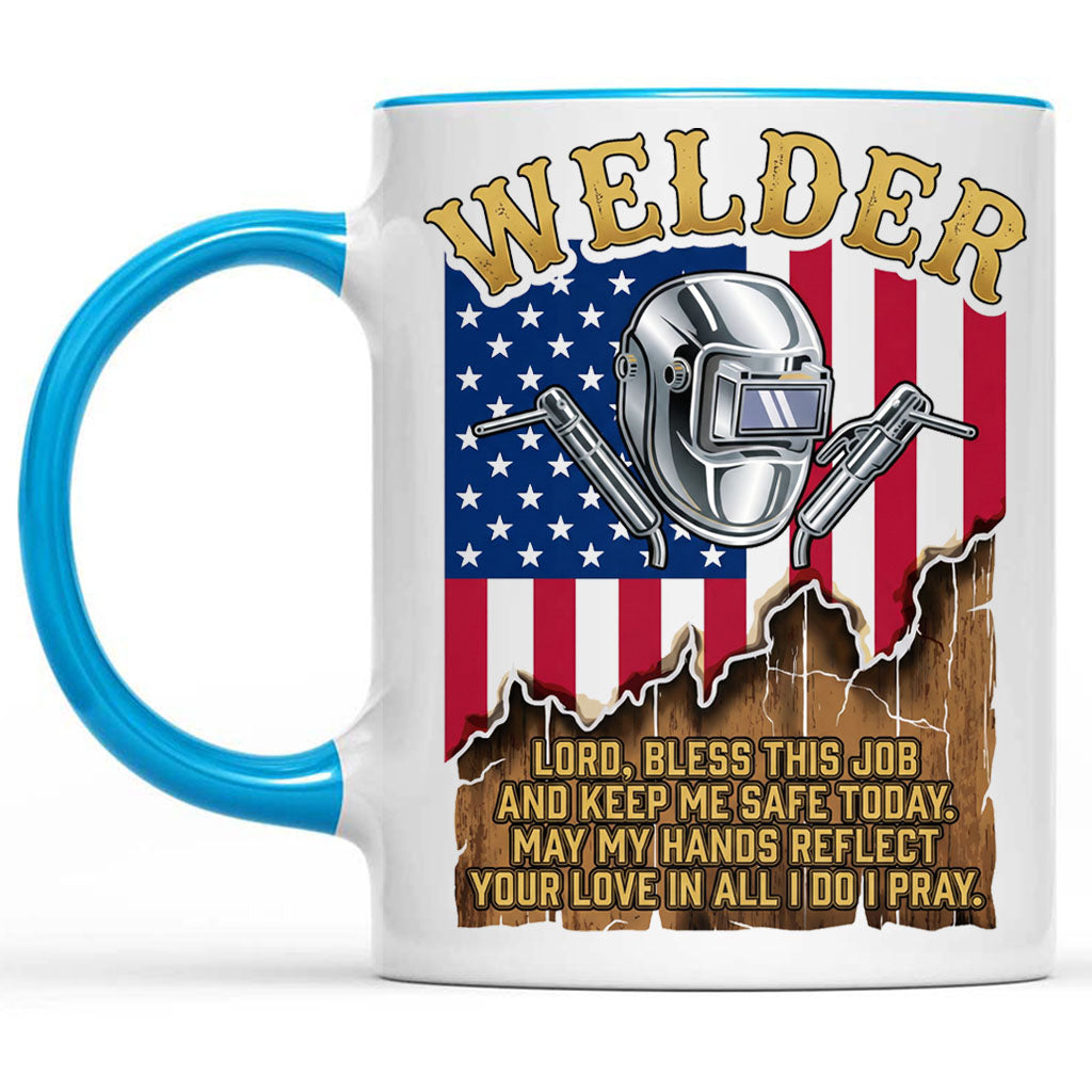 American Welder's Prayer Mug