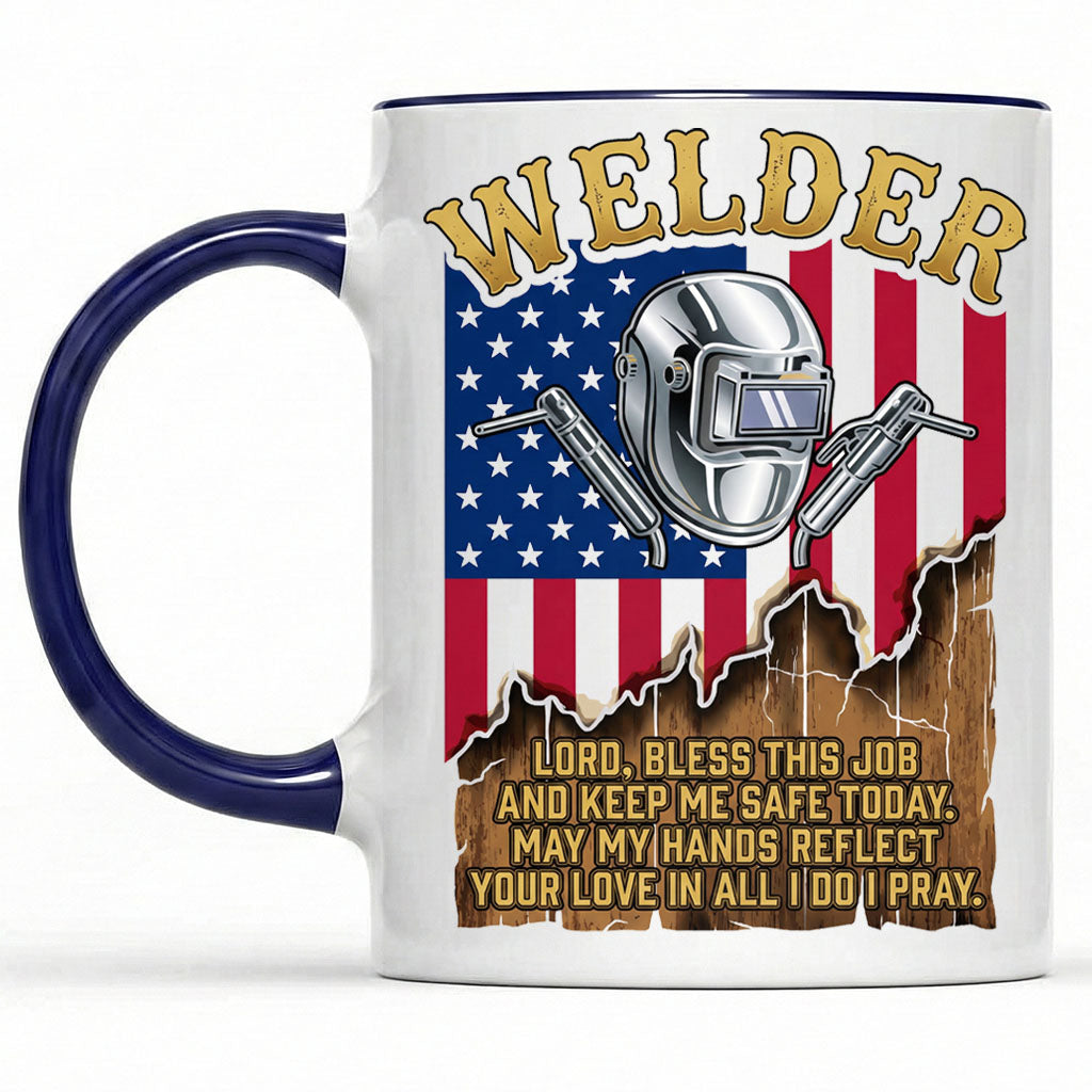 American Welder's Prayer Mug