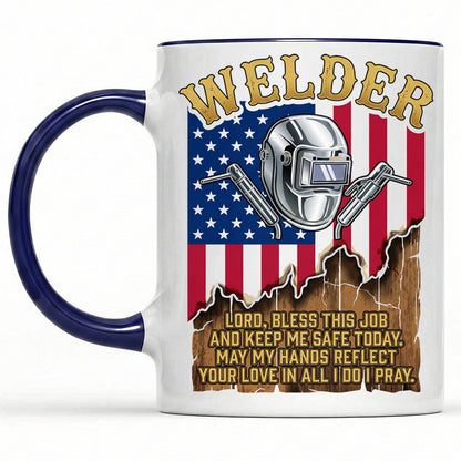 American Welder's Prayer Mug