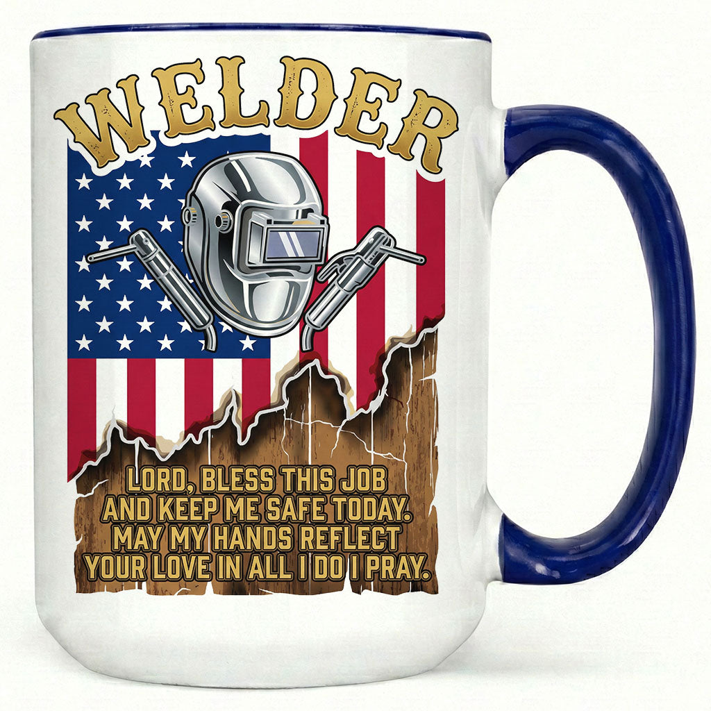 American Welder's Prayer Mug