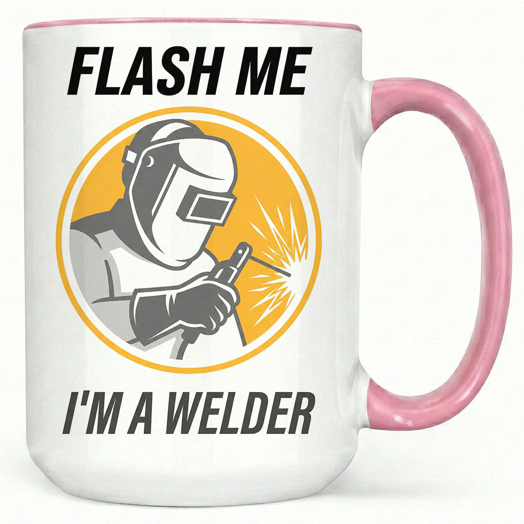 Flash Me I'm a Welder Mug