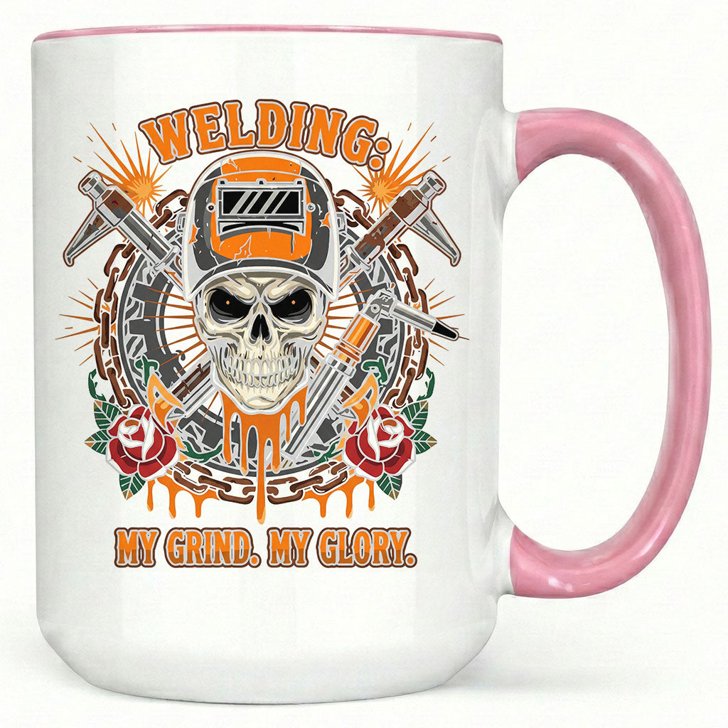 Welding Skull: My Grind. My Glory. Mug