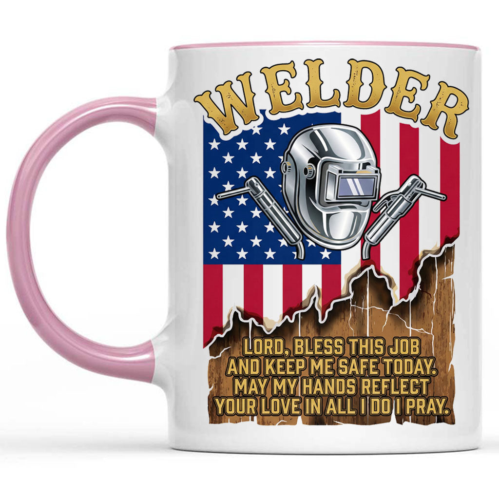 American Welder's Prayer Mug