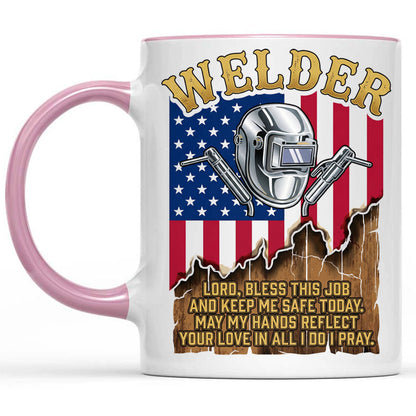 American Welder's Prayer Mug