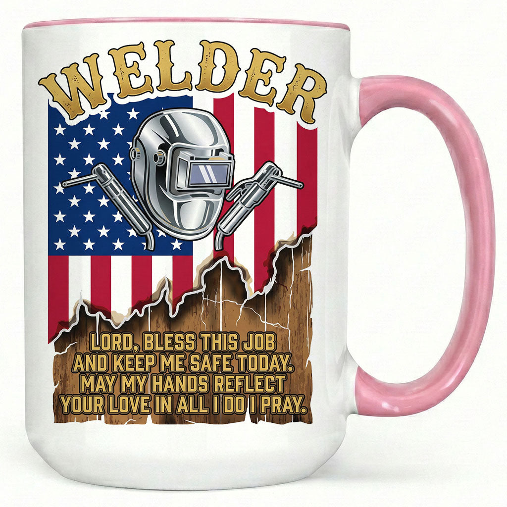 American Welder's Prayer Mug