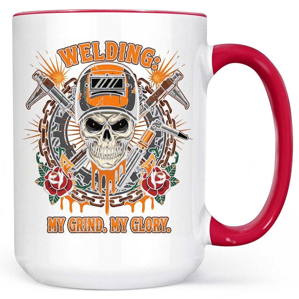 Welding Skull: My Grind. My Glory. Mug