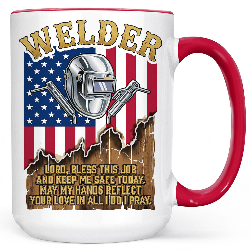 American Welder's Prayer Mug